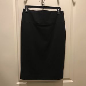 Express Black Pencil Skirt